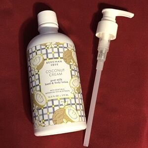 Beekman 1802 Coconut Cream Hand & Body Lotion With Pump